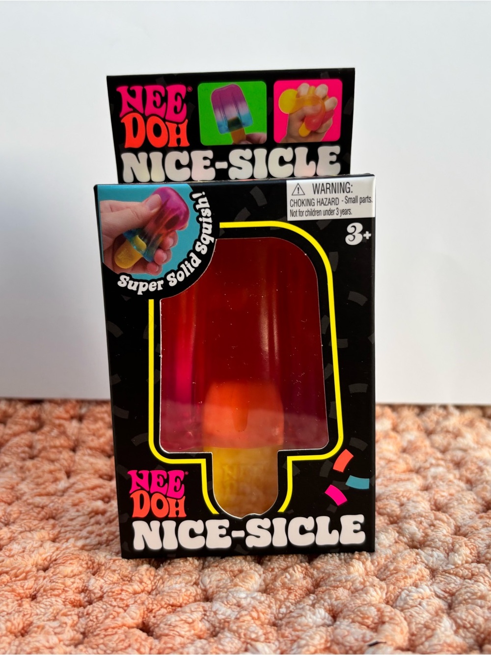 Nice-Sicle Squishy Popsicle Toy - Multicolor